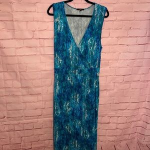 Tart Faux wrap maxi dress